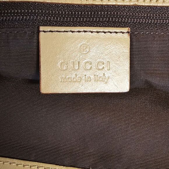 Gucci Monogram Brown, Black and Tan Tote Bag - Picture 13 of 14